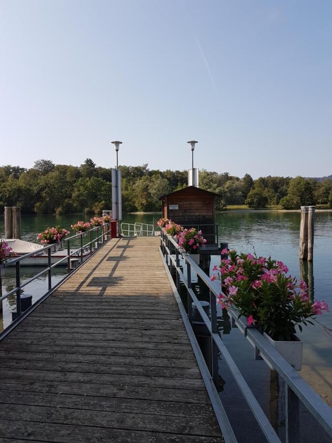 Ferienwohnung Rheinblick in Büsingen -keine Monteure- Busingen Exterior foto