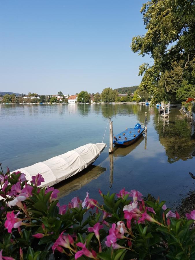 Ferienwohnung Rheinblick in Büsingen -keine Monteure- Busingen Exterior foto
